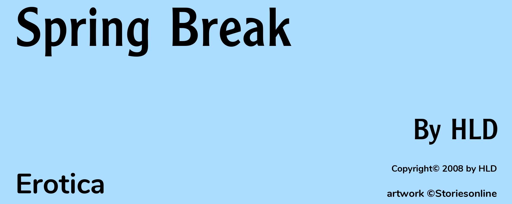 Spring Break - Cover