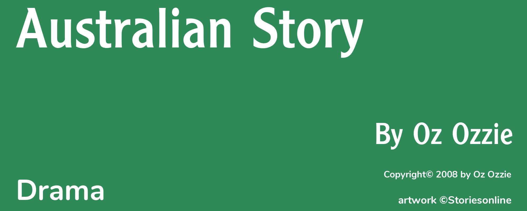 Australian Story - Cover