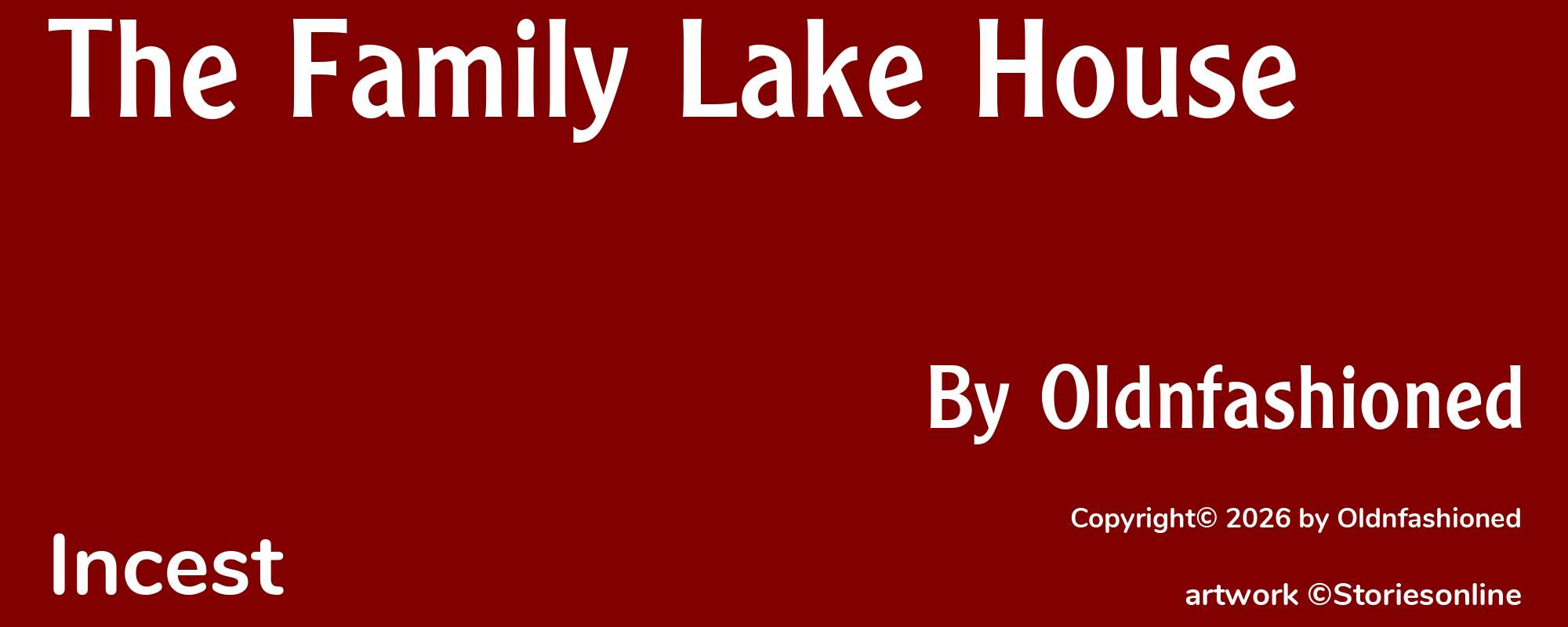 The Family Lake House - Cover