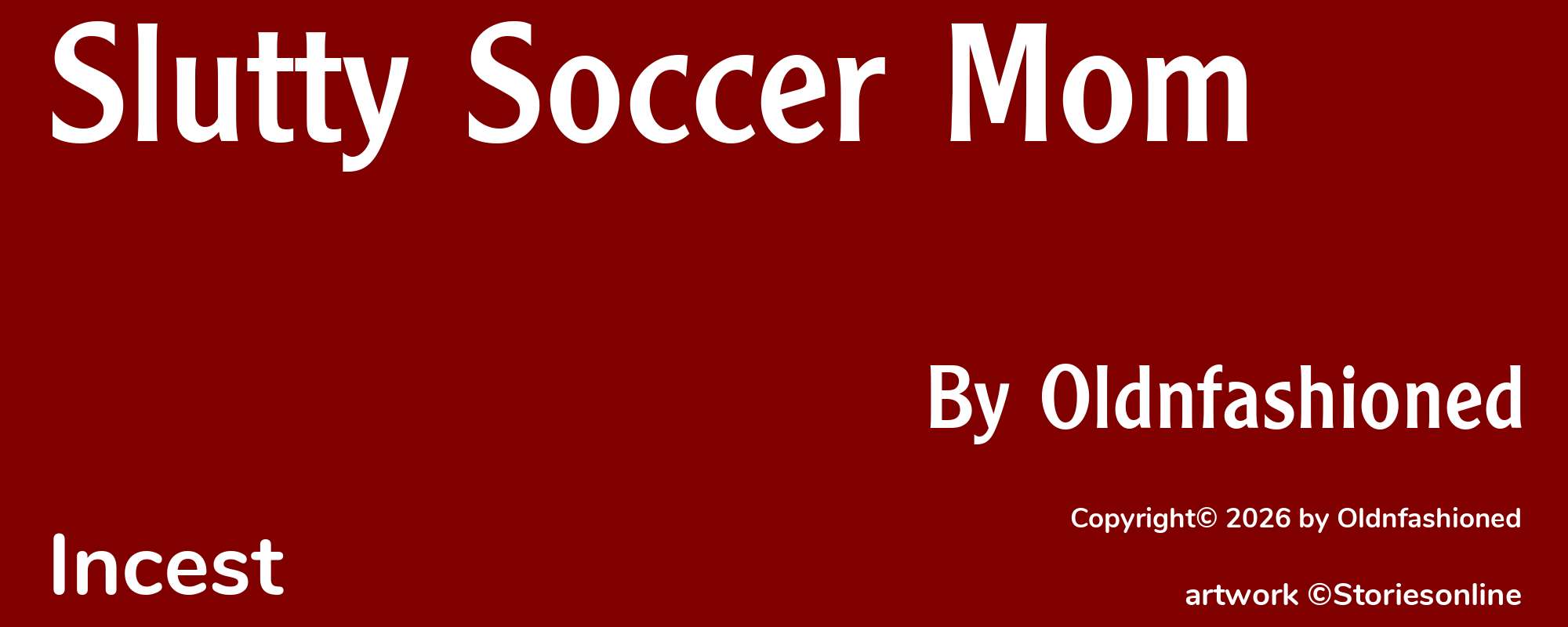 Slutty Soccer Mom - Cover