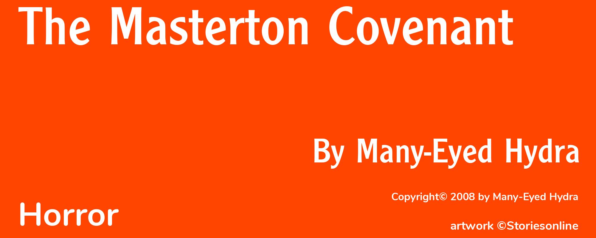 The Masterton Covenant - Cover