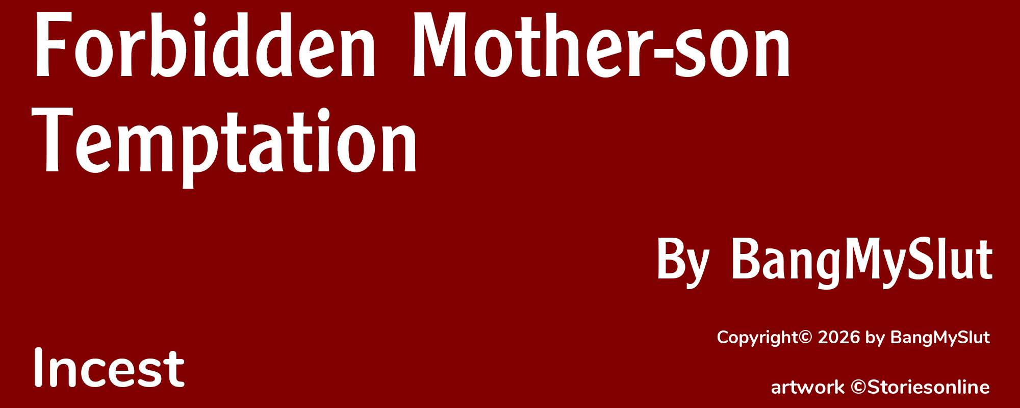 Forbidden Mother-son Temptation - Cover
