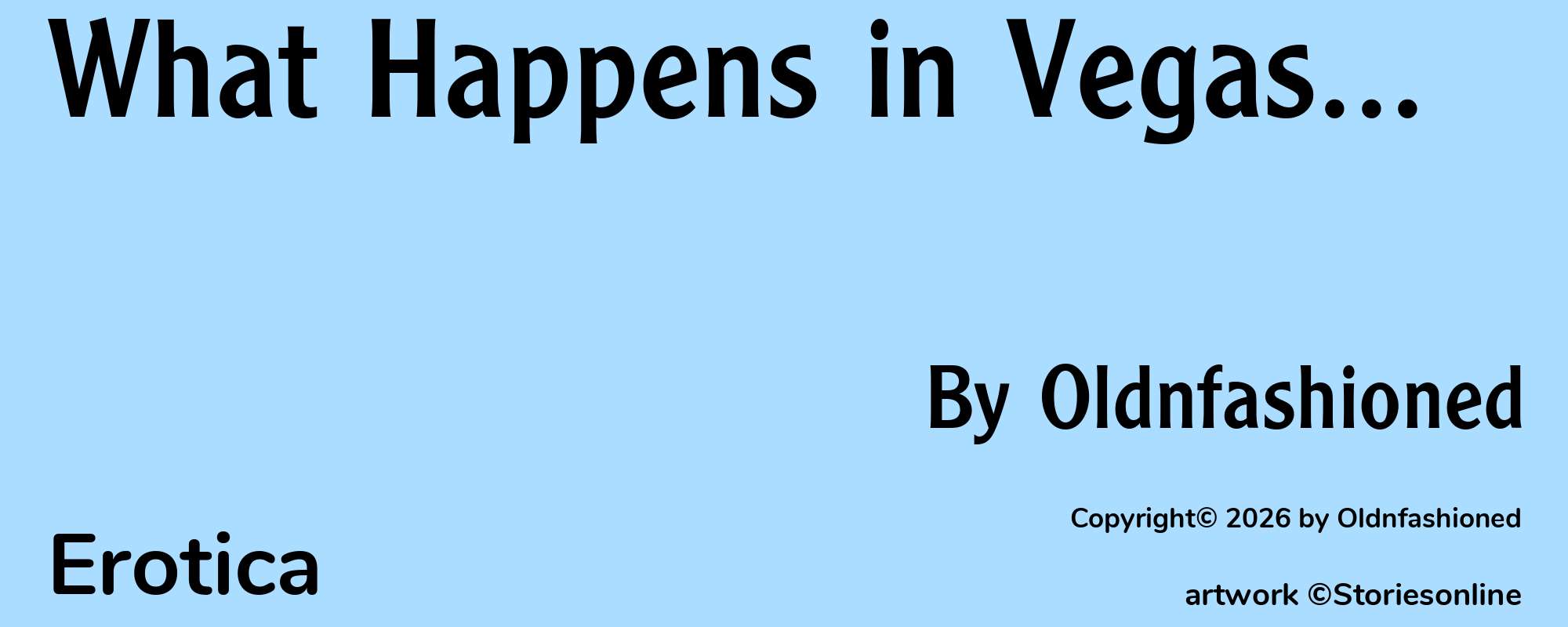 What Happens in Vegas... - Cover