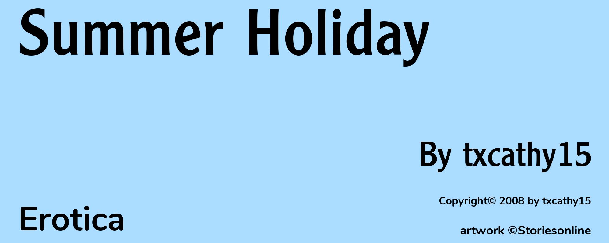 Summer Holiday - Cover