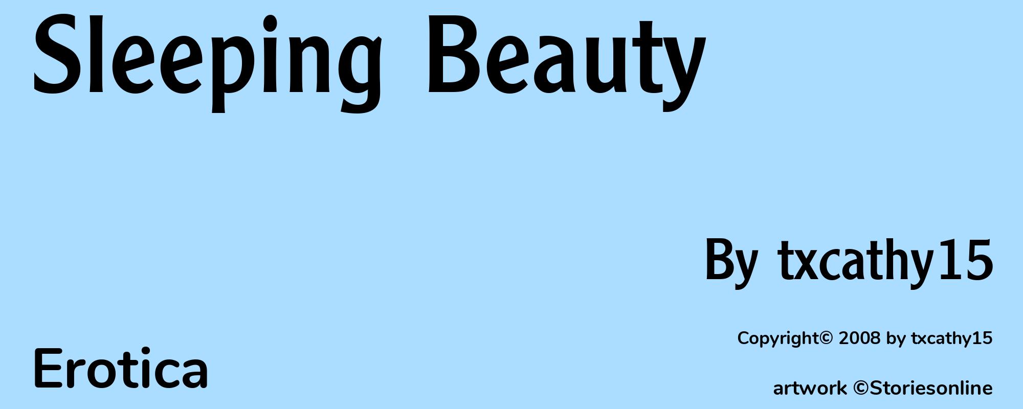Sleeping Beauty - Cover