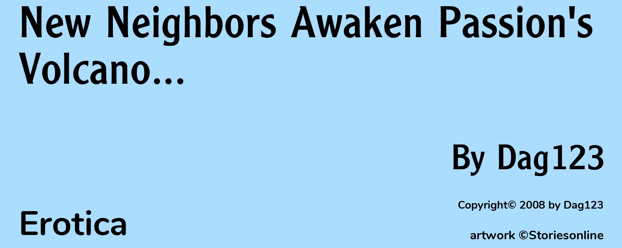 New Neighbors Awaken Passion's Volcano... - Cover