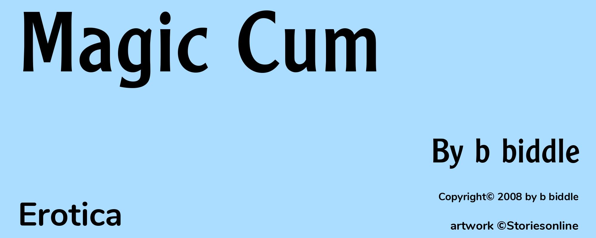 Magic Cum - Cover