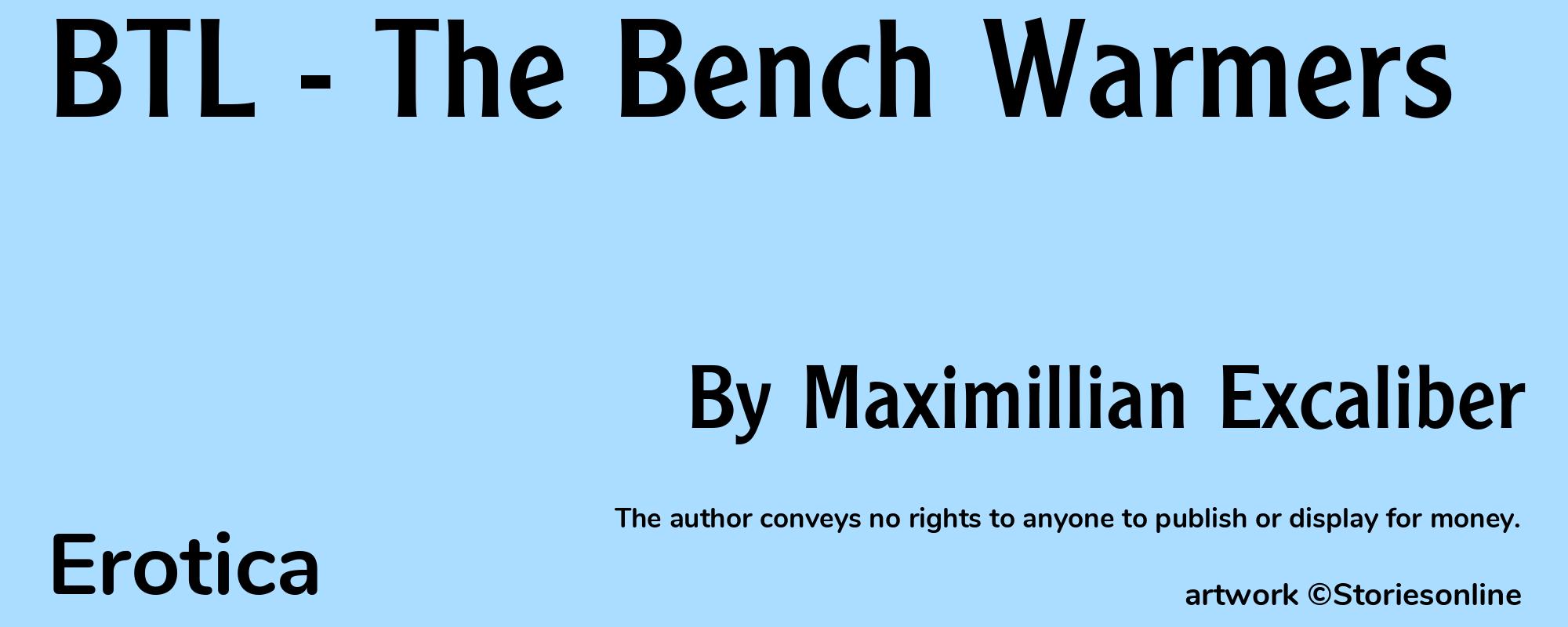 BTL - The Bench Warmers - Cover