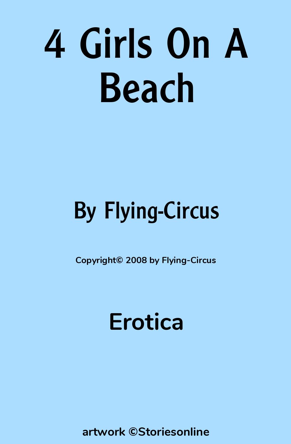 4 Girls On A Beach - Erotica Sex Story