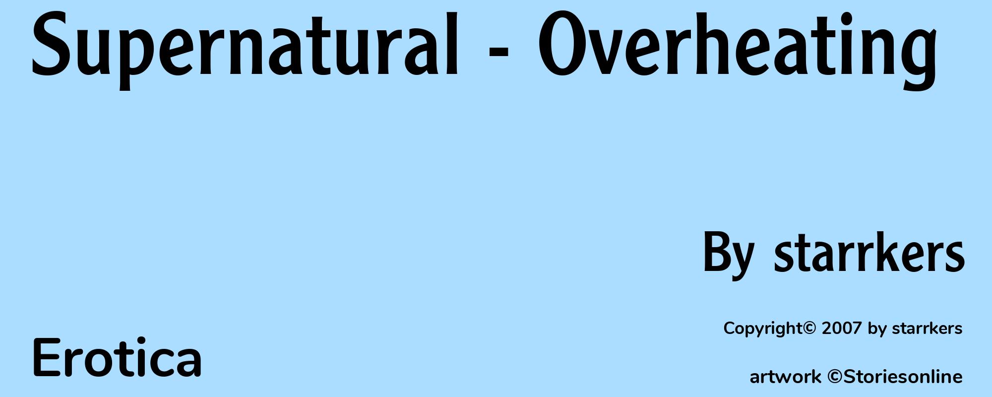 Supernatural - Overheating - Cover