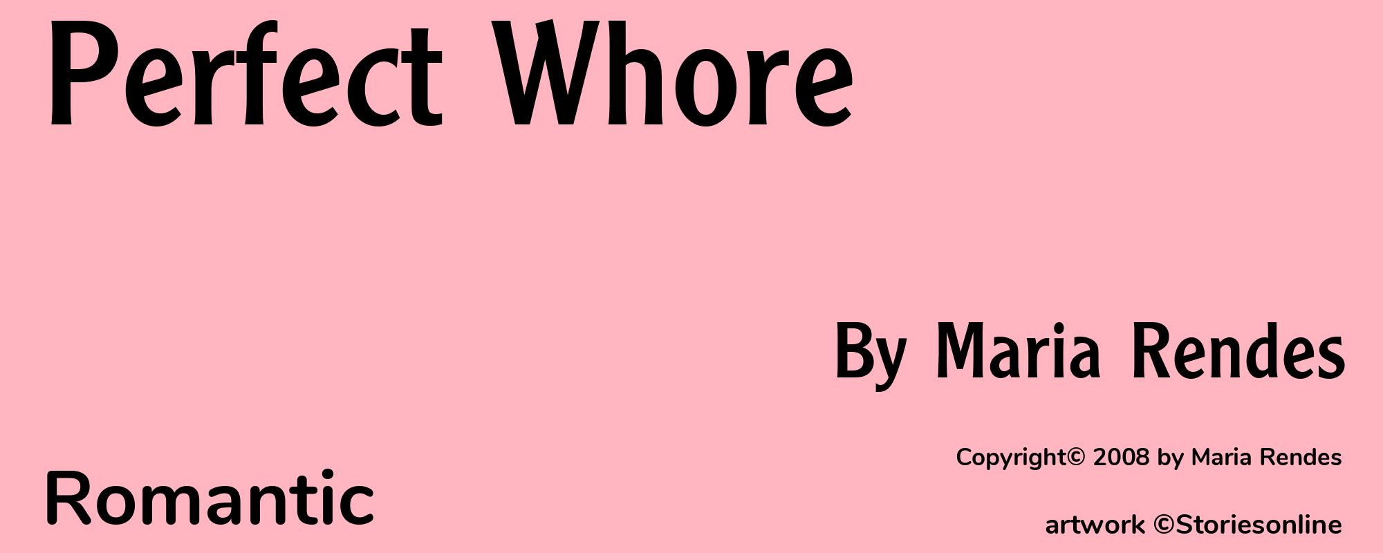 Perfect Whore - Cover