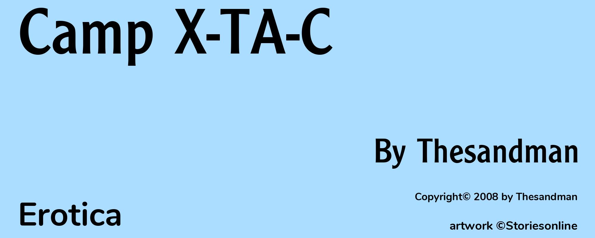 Camp X-TA-C - Cover
