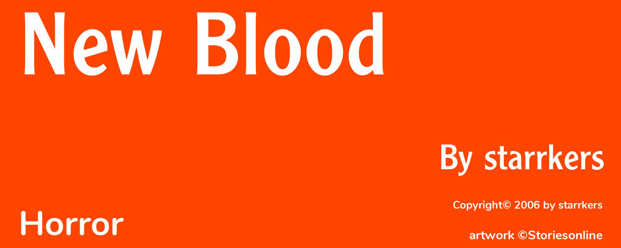 New Blood - Cover