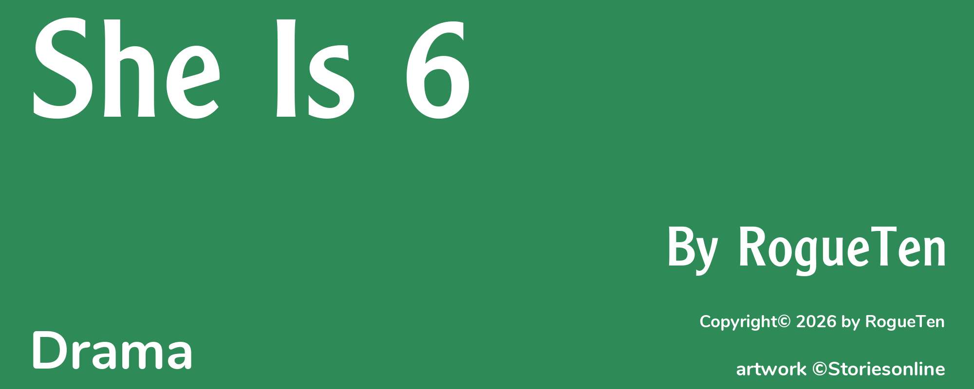 She Is 6 - Cover