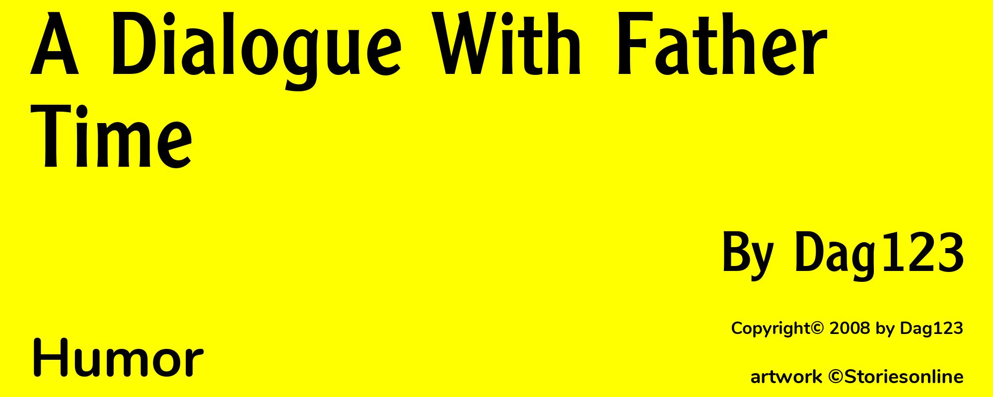 A Dialogue With Father Time - Cover