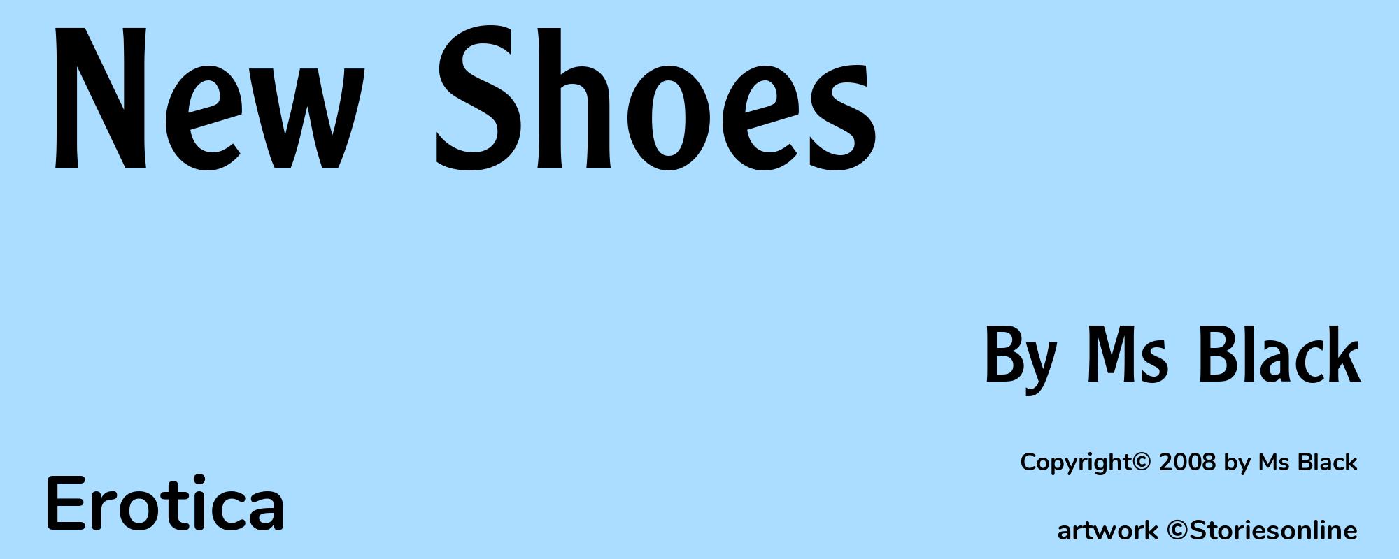 New Shoes - Cover