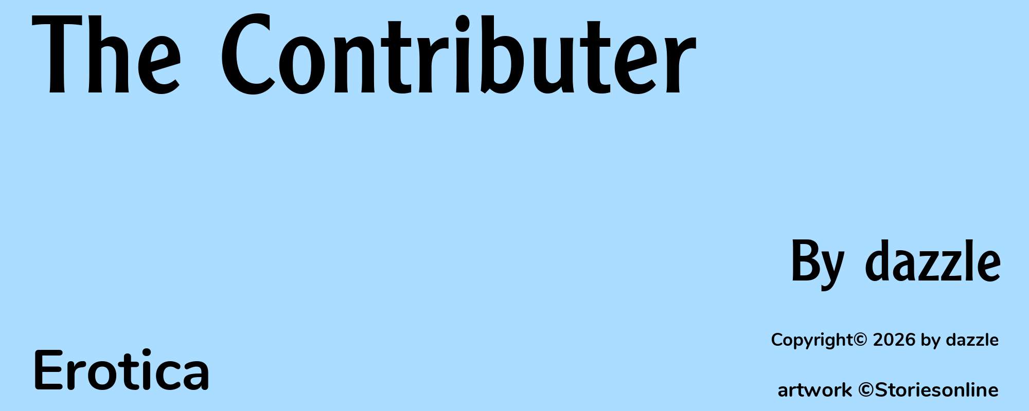 The Contributer - Cover