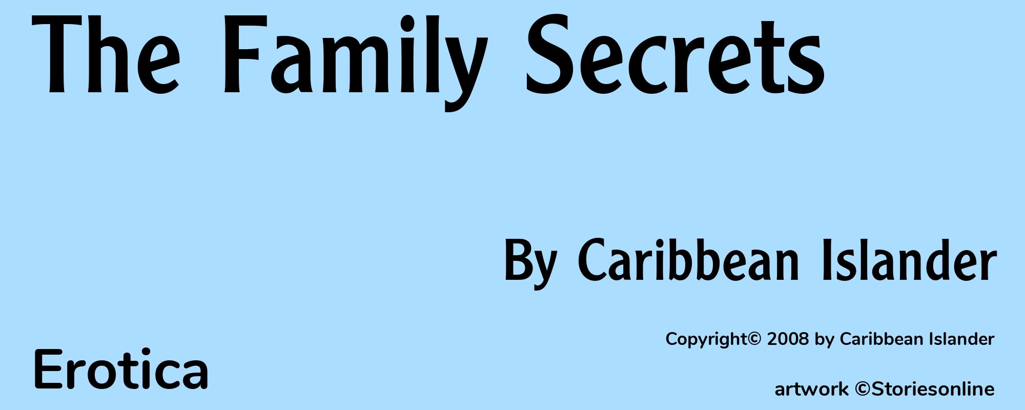 The Family Secrets - Cover