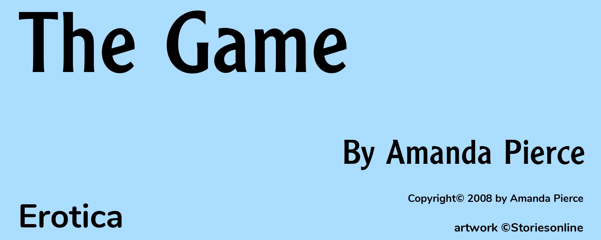 The Game - Cover