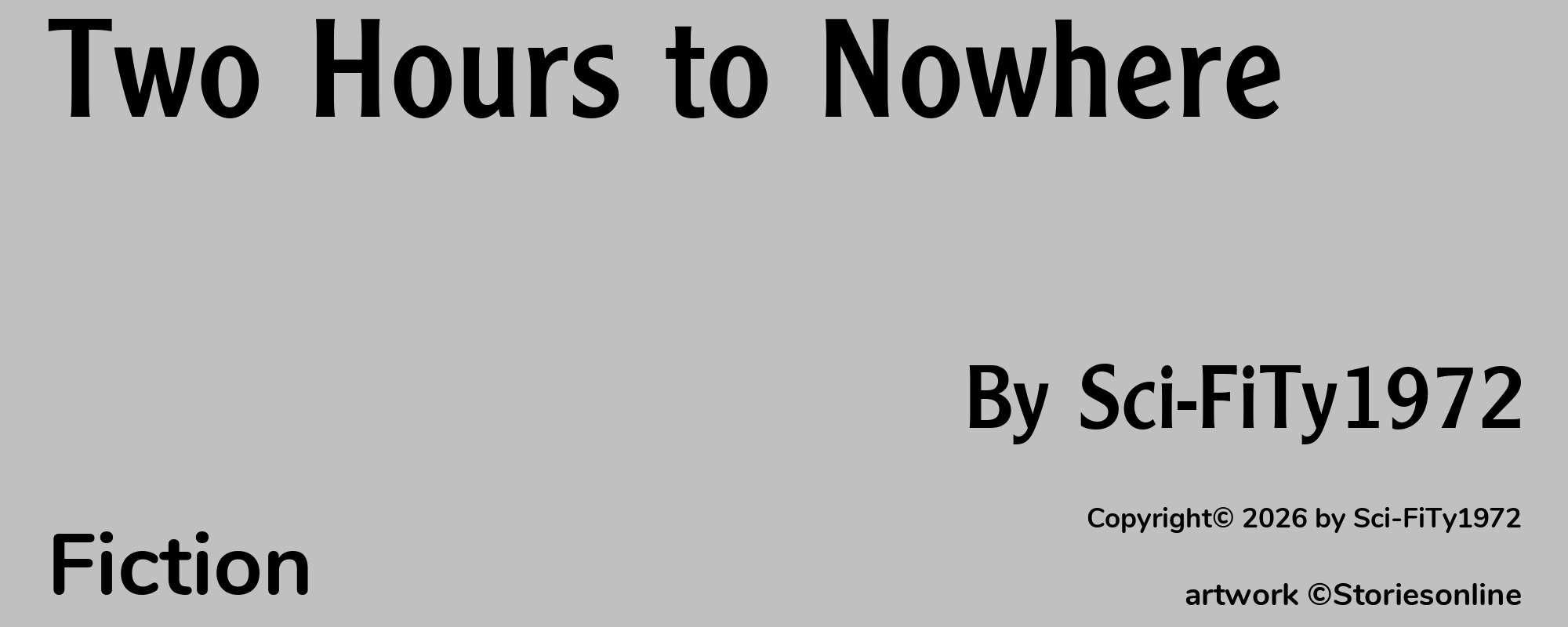 Two Hours to Nowhere - Cover