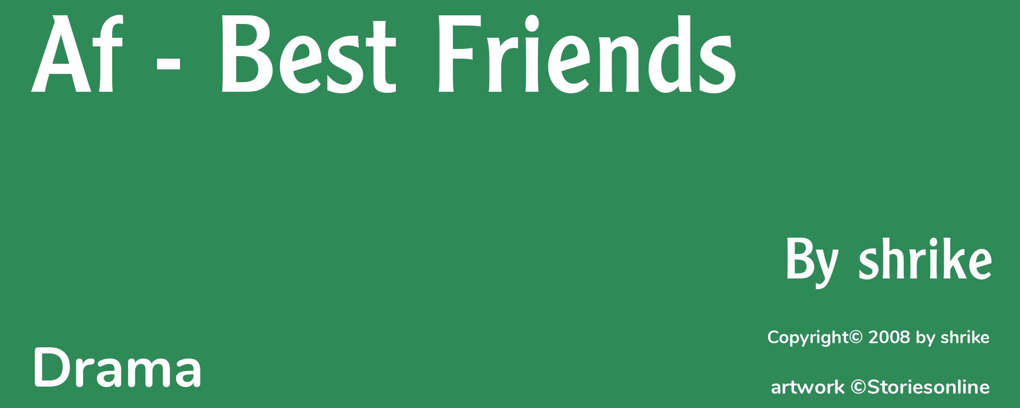 Af - Best Friends - Cover