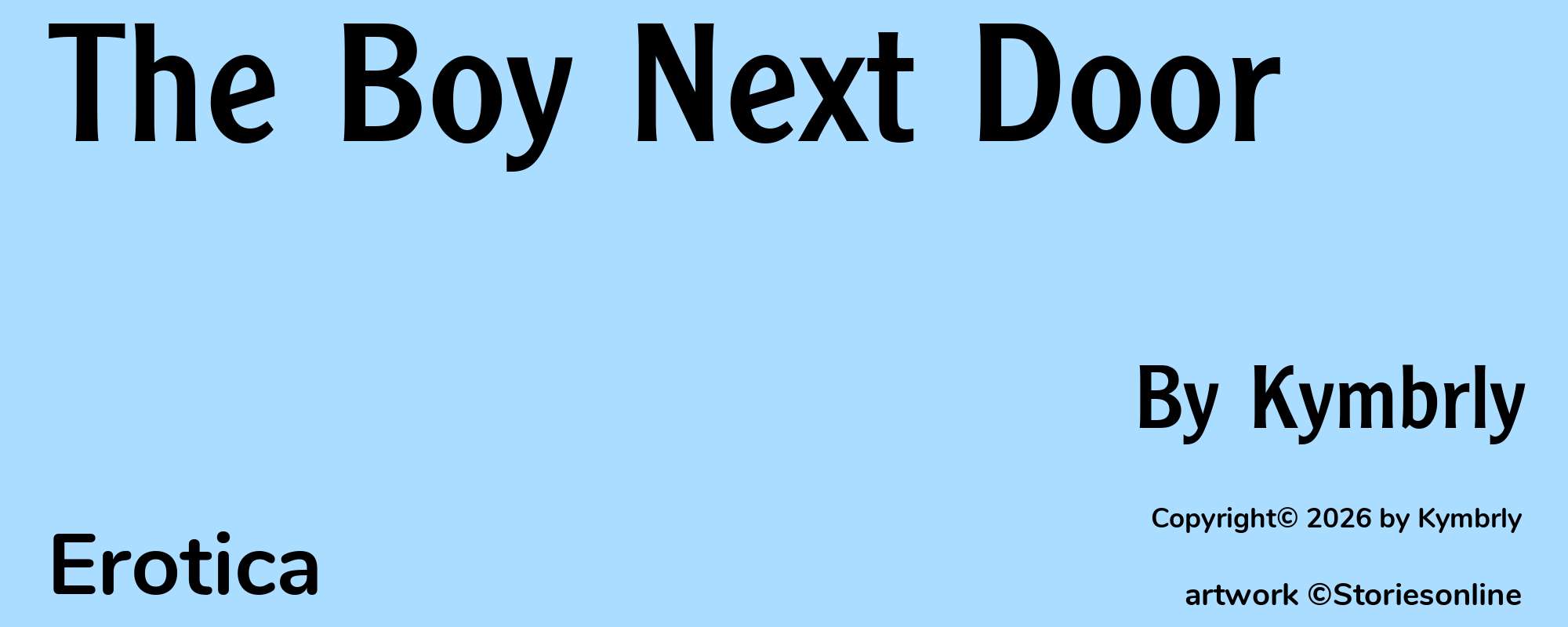 The Boy Next Door - Cover