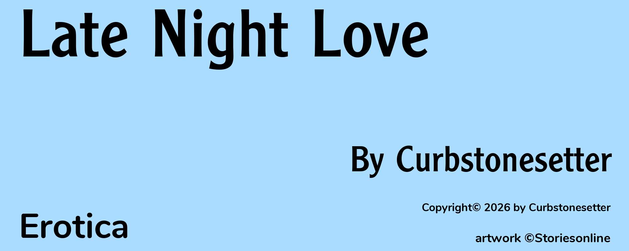 Late Night Love - Cover