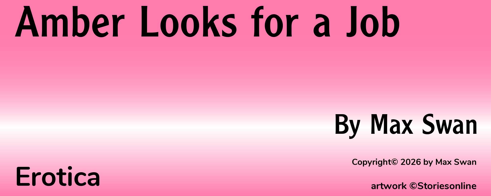 Amber Looks for a Job - Cover