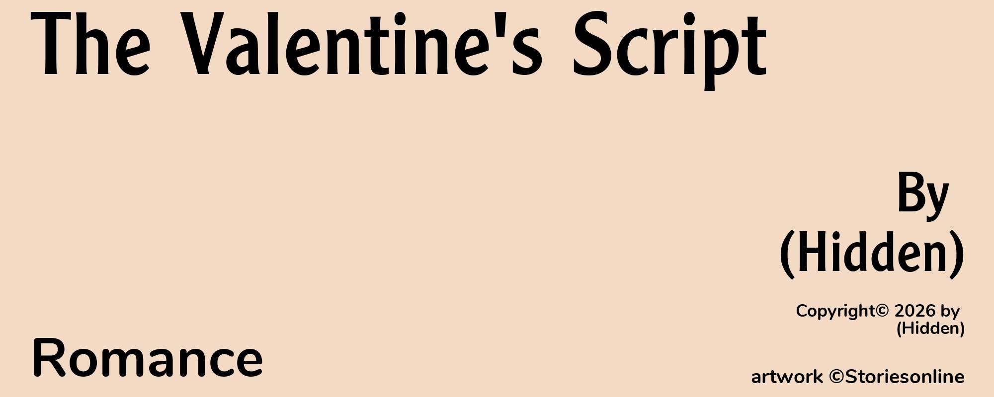 The Valentine's Script - Cover
