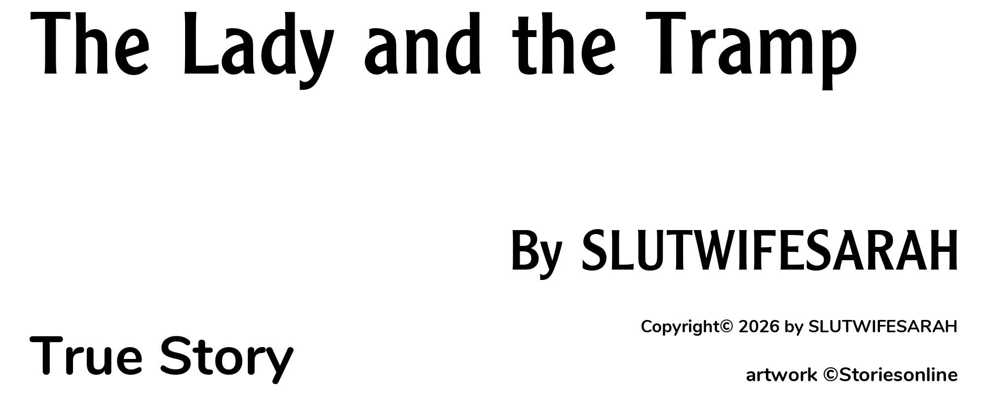 The Lady and the Tramp - Cover