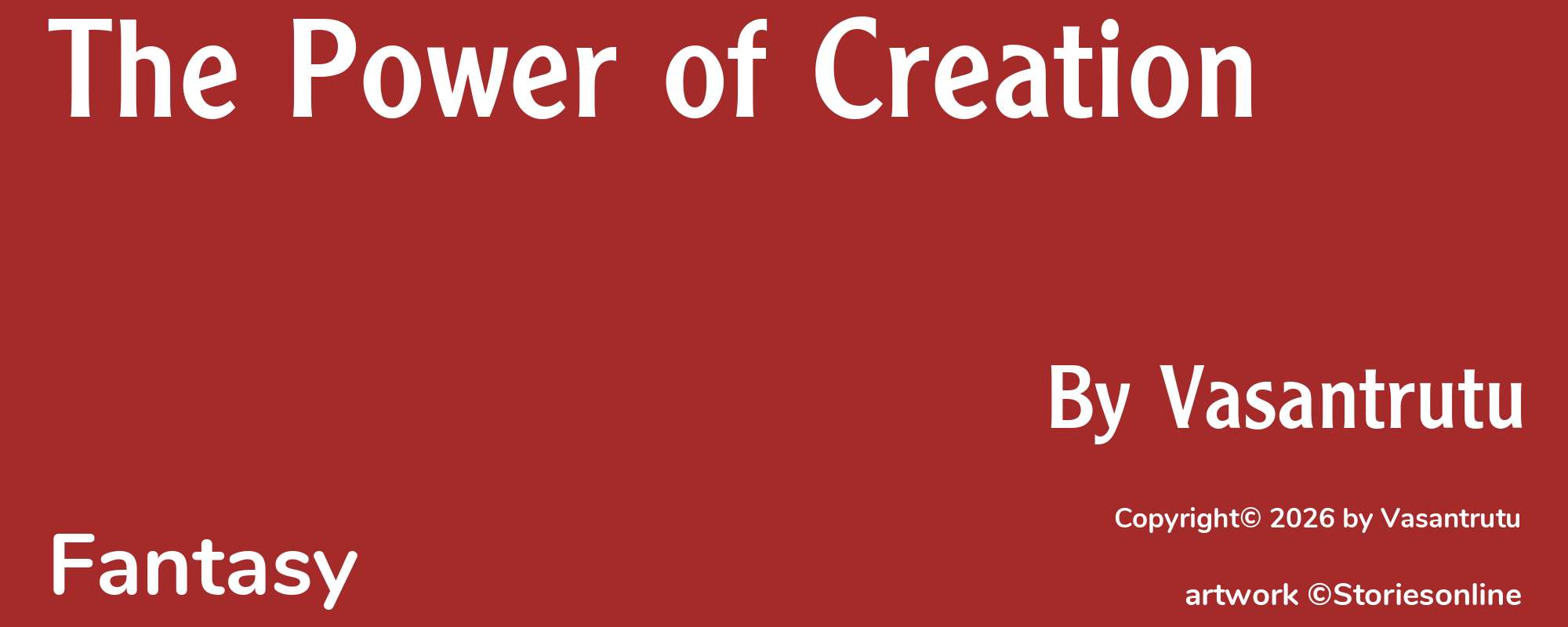 The Power of Creation - Cover