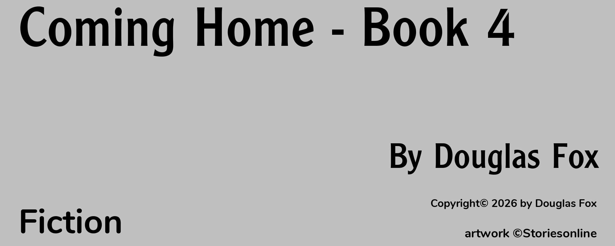 Coming Home - Book 4 - Cover