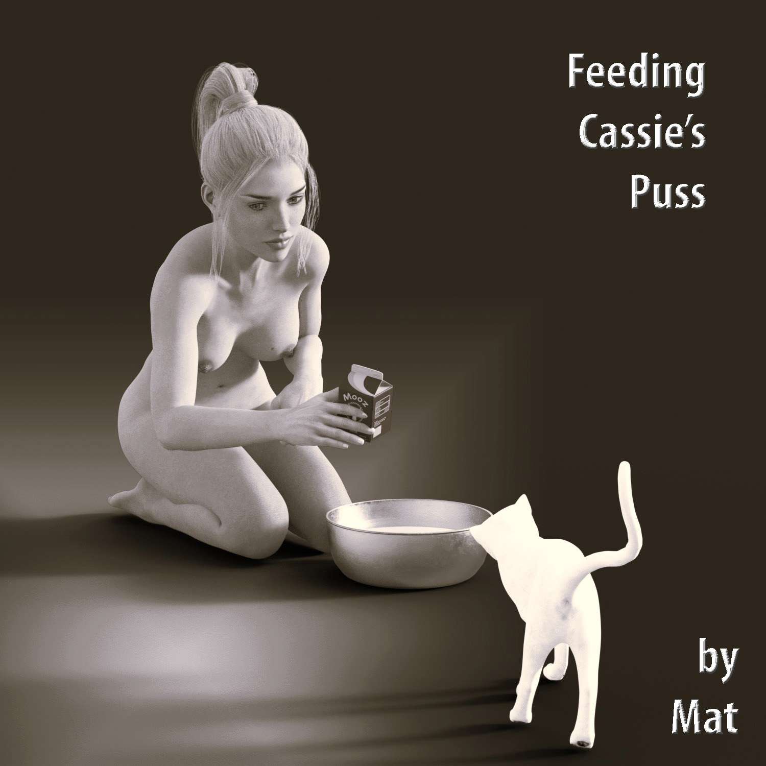 Feeding Cassie's Pussy - Cover