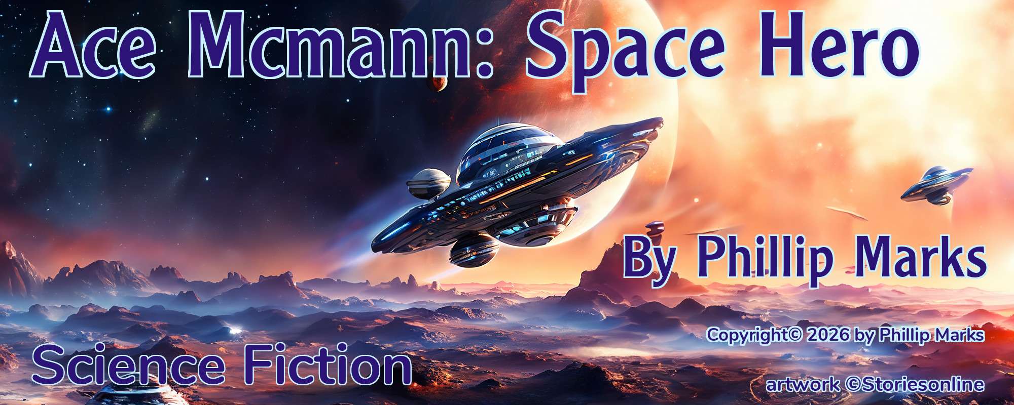 Ace Mcmann: Space Hero  - Cover