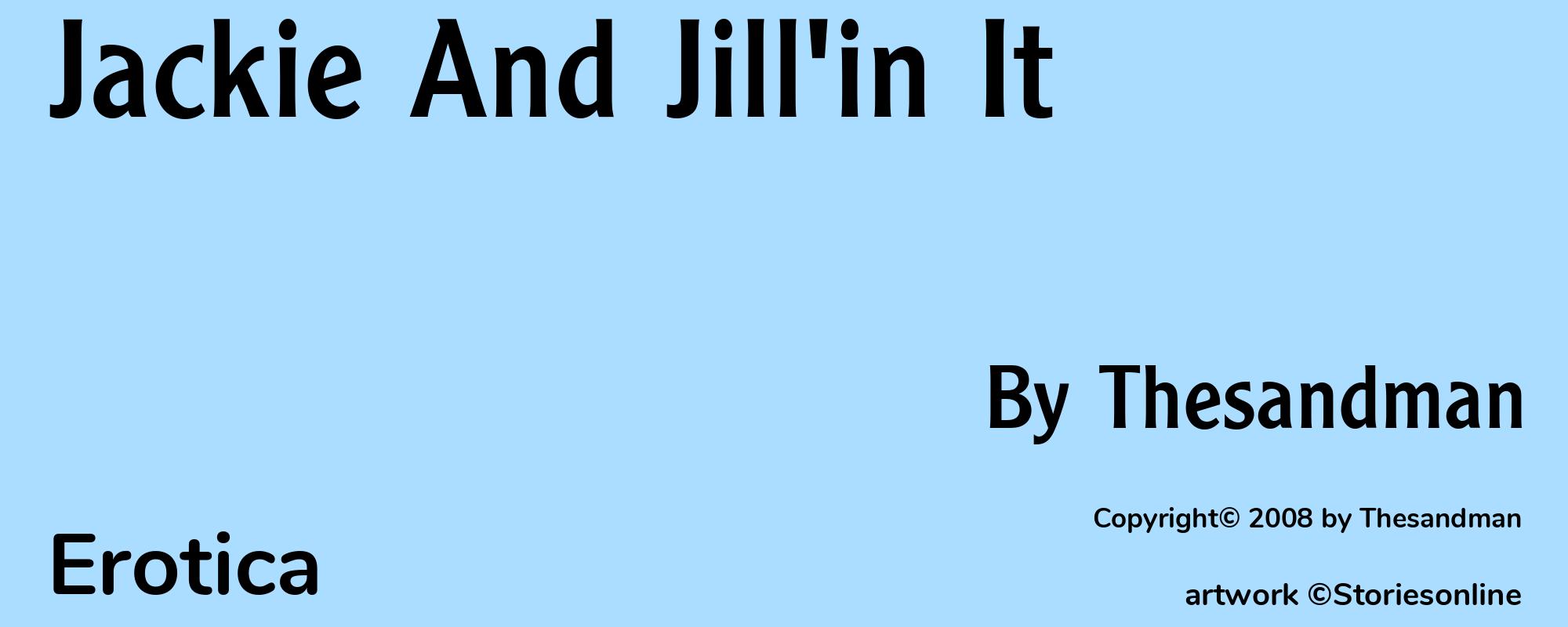 Jackie And Jill'in It - Cover