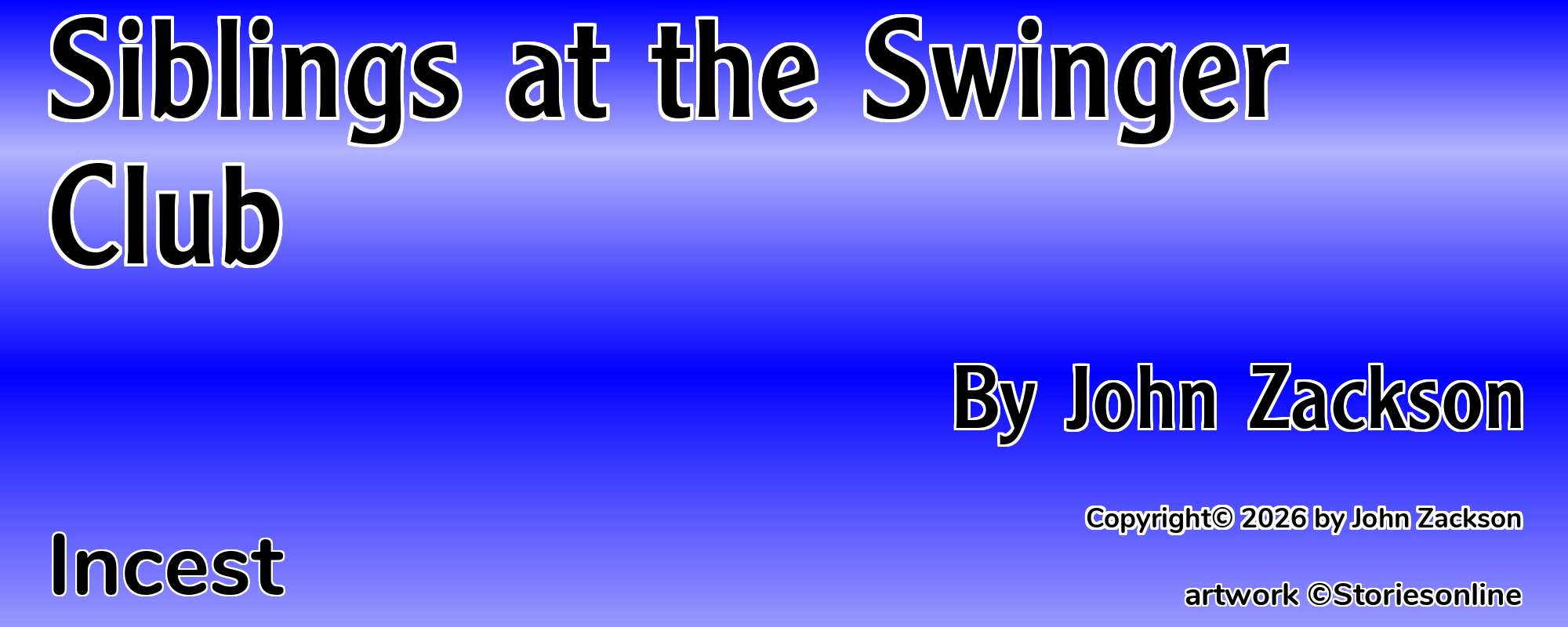Siblings at the Swinger Club - Cover
