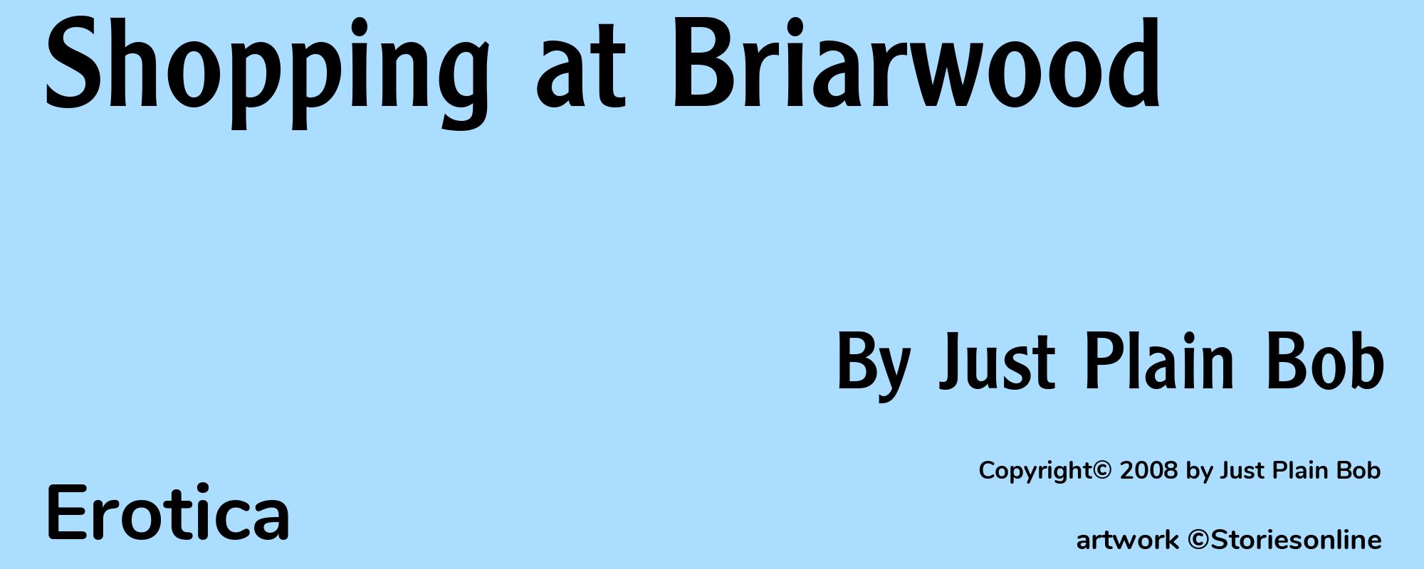 Shopping at Briarwood - Cover