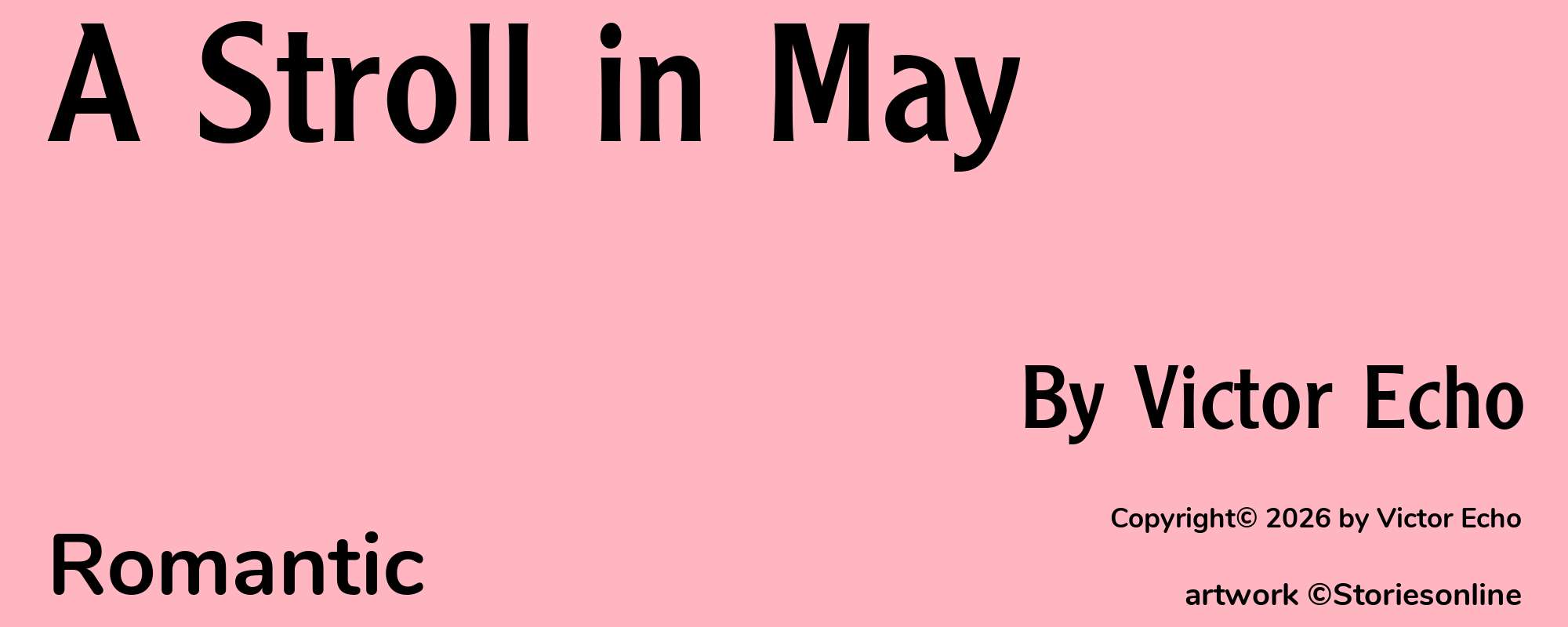 A Stroll in May - Cover