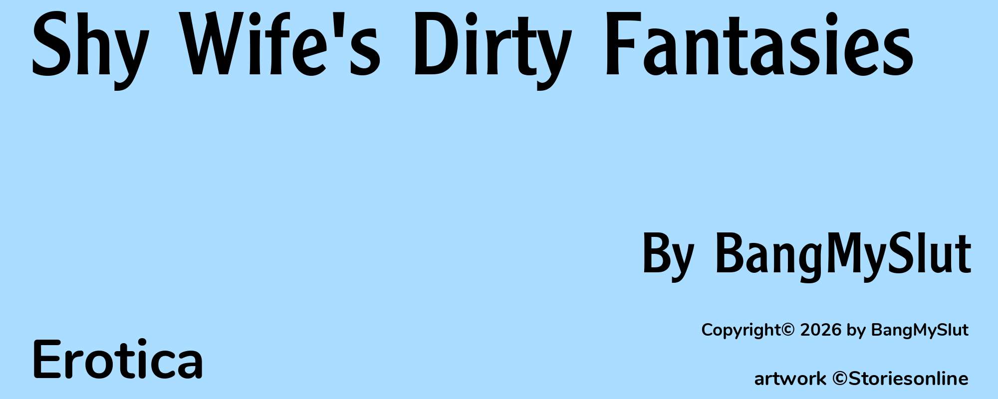 Shy Wife's Dirty Fantasies - Cover