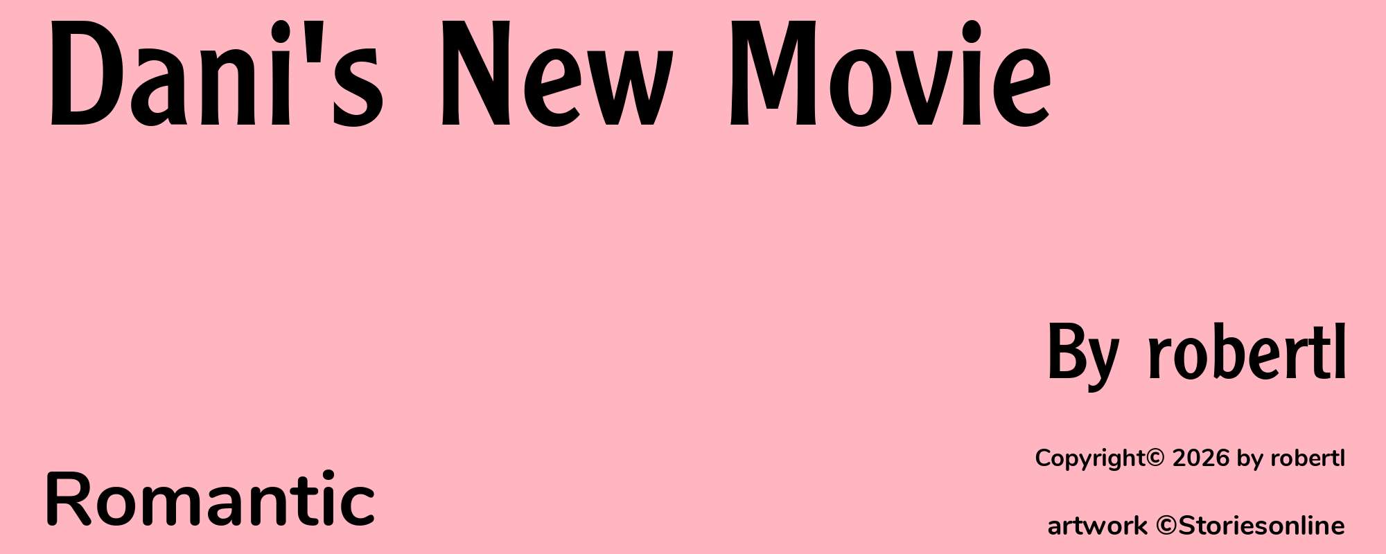 Dani's New Movie - Cover