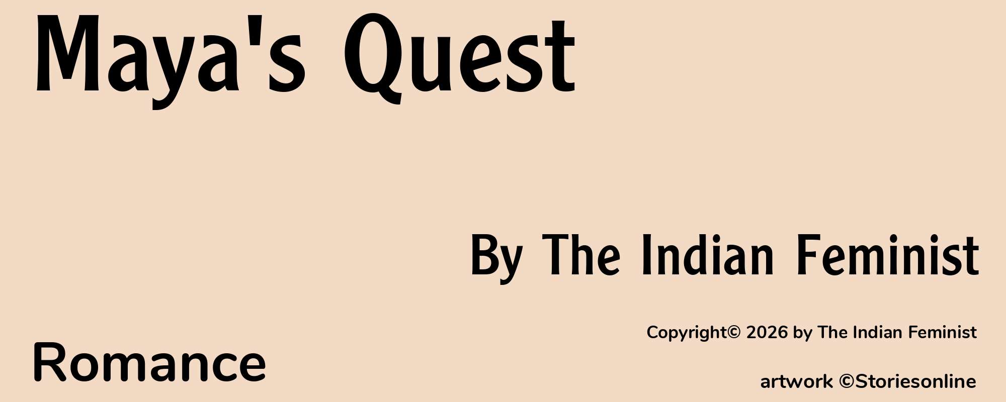 Maya's Quest - Cover