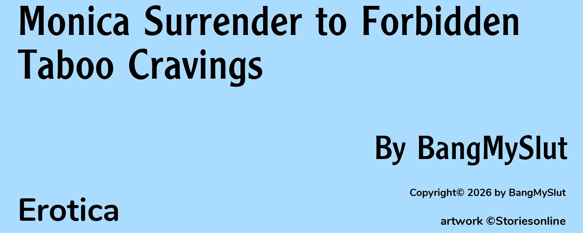 Monica Surrender to Forbidden Taboo Cravings - Cover