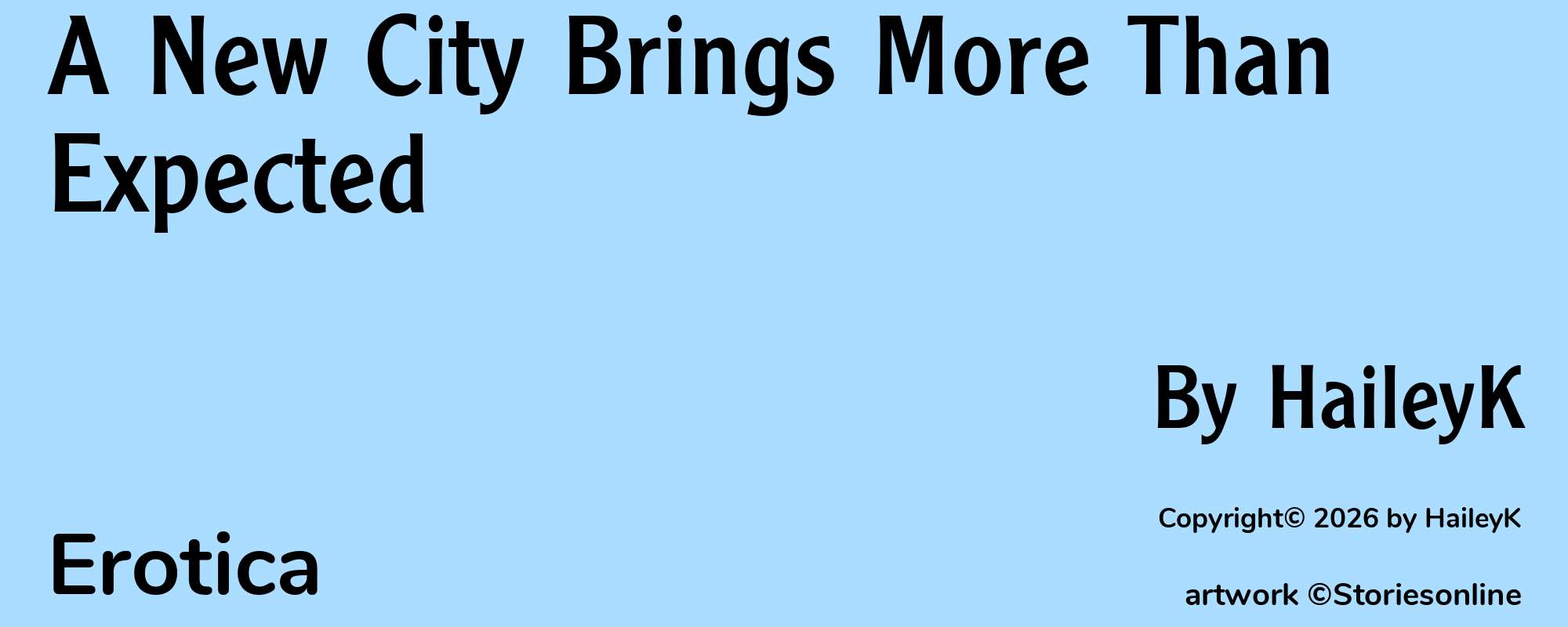 A New City Brings More Than Expected - Cover