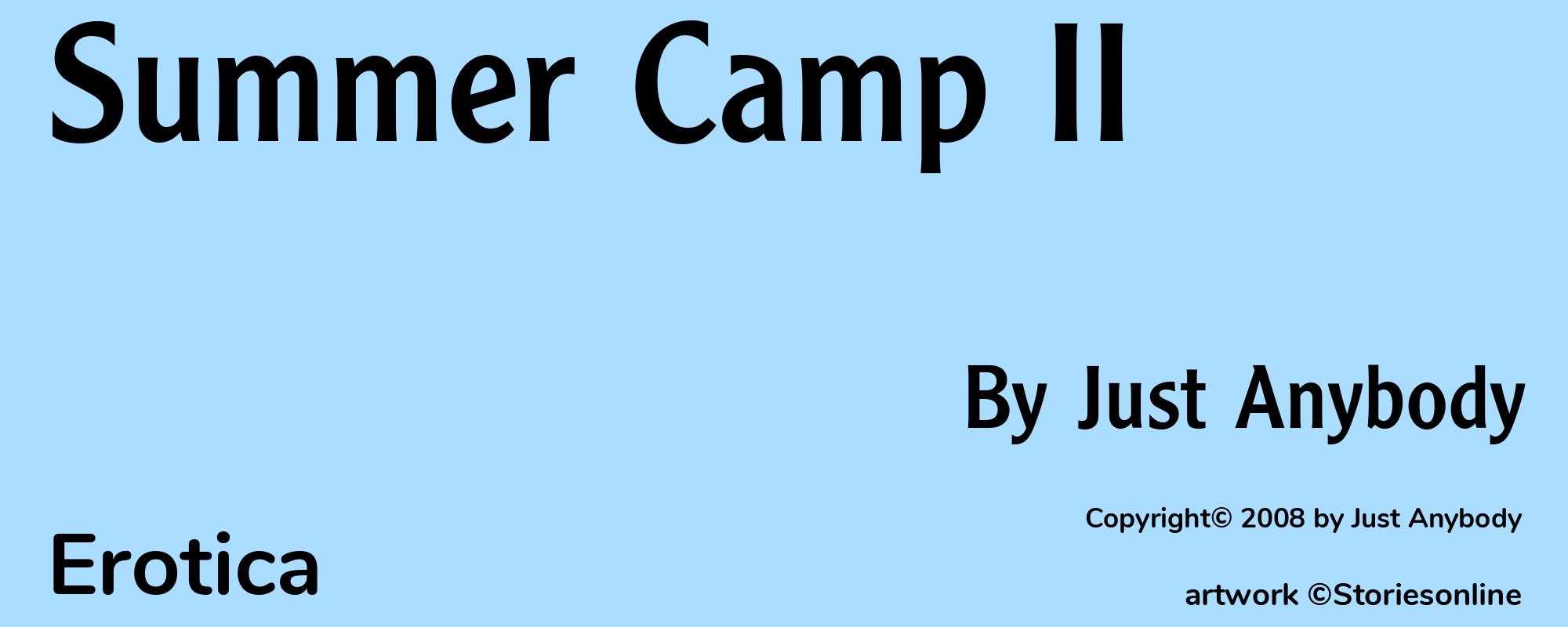 Summer Camp II - Cover