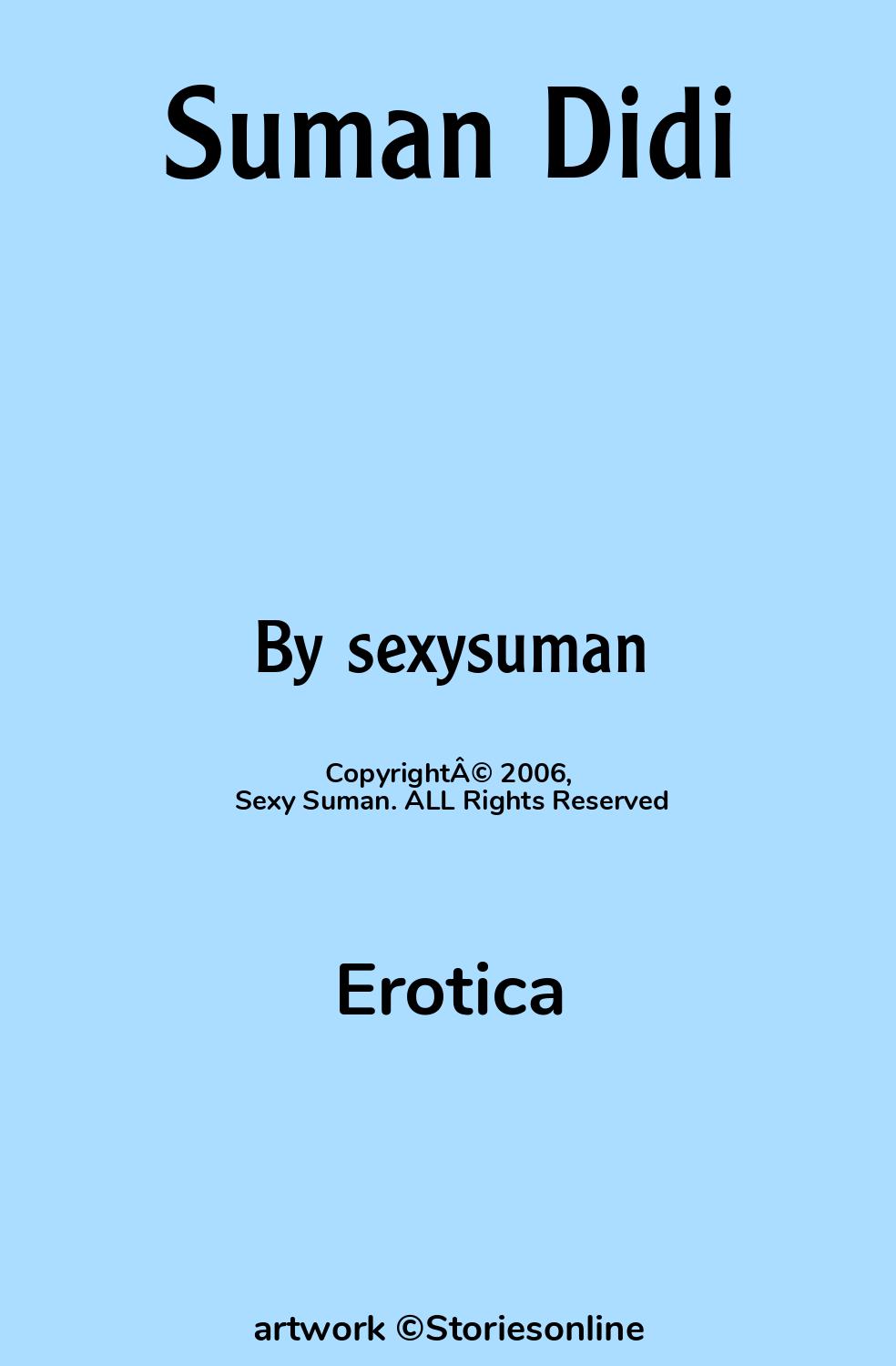 Suman Didi - Erotica Sex Story