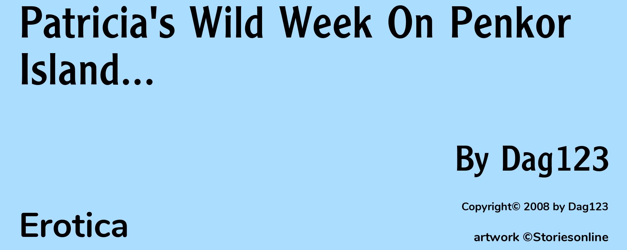 Patricia's Wild Week On Penkor Island... - Cover