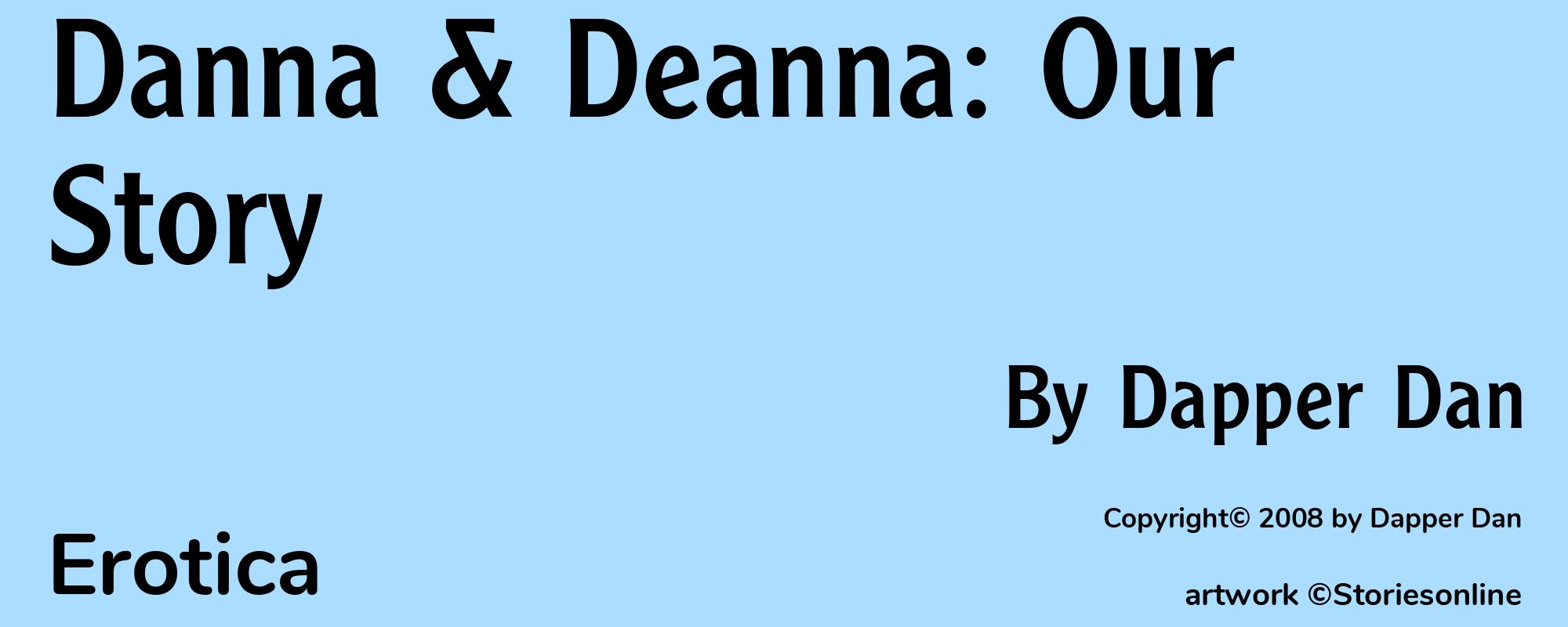 Danna & Deanna: Our Story - Cover