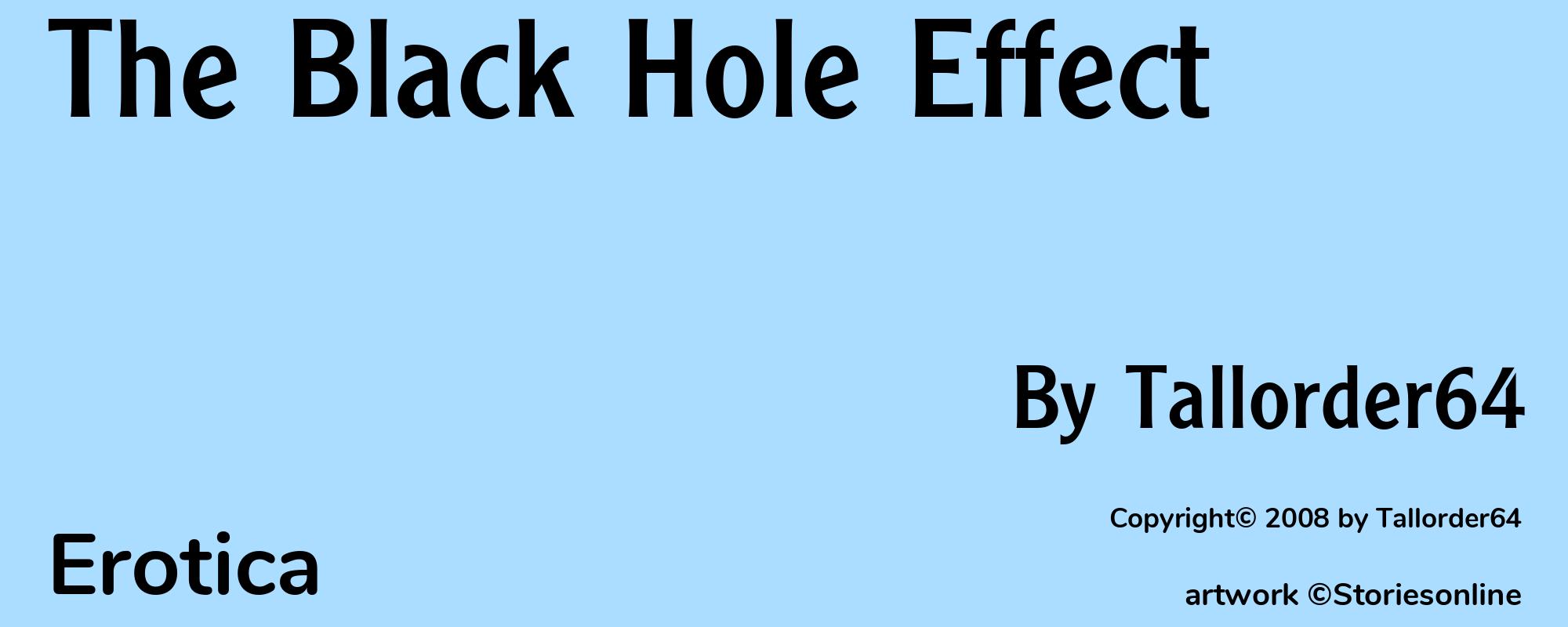 The Black Hole Effect - Cover