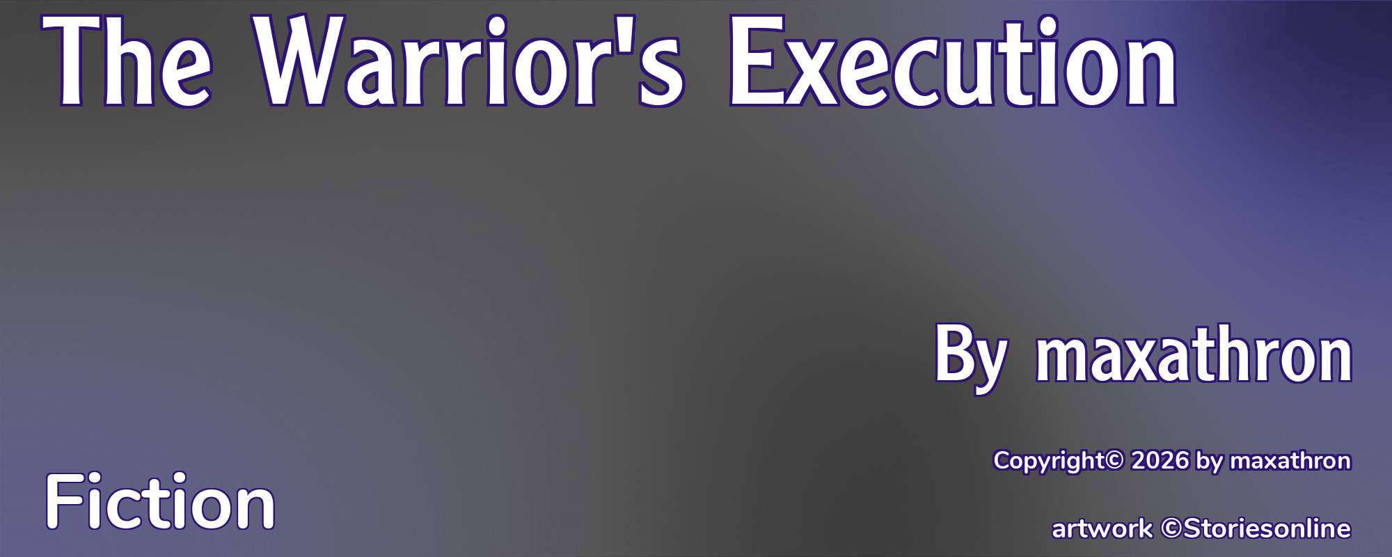 The Warrior's Execution - Cover