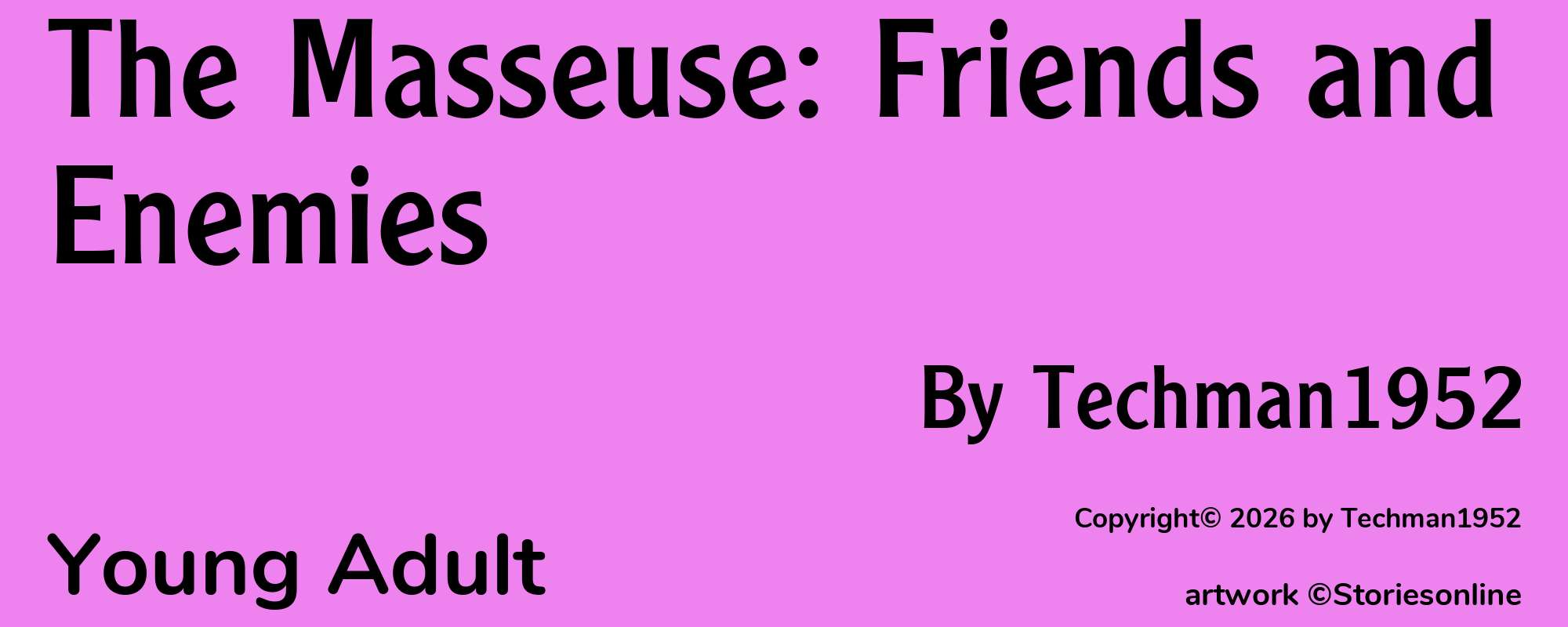 The Masseuse: Friends and Enemies - Cover